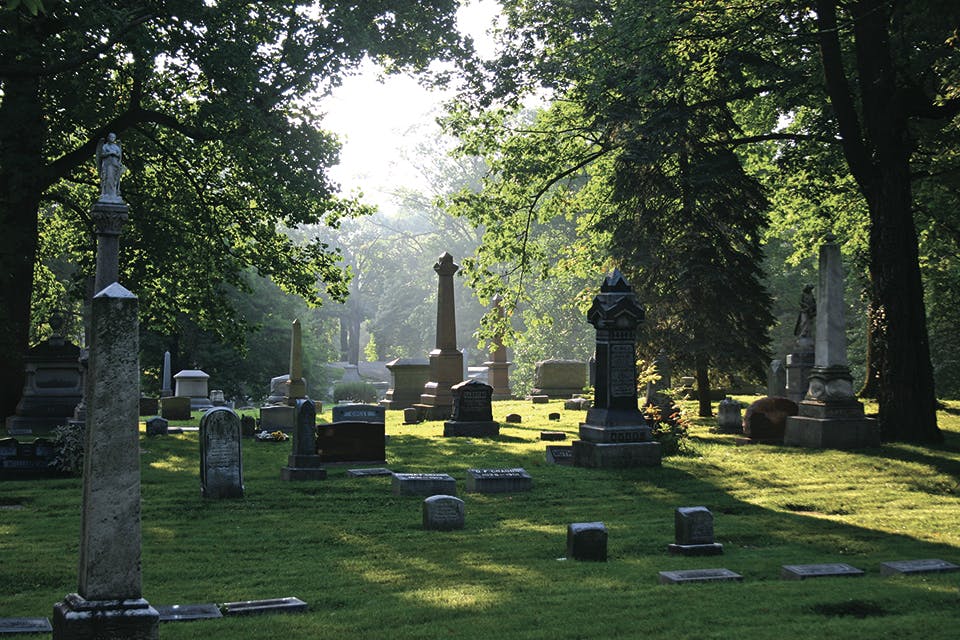 Woodland Cemetery, Dayton