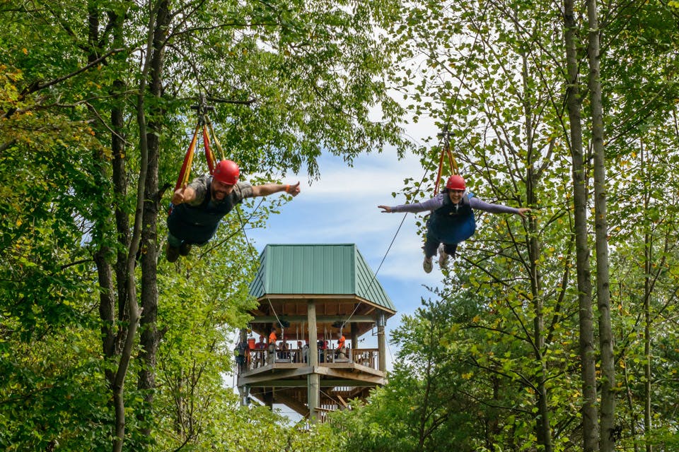 road trips Hocking Hills Canopy Tours