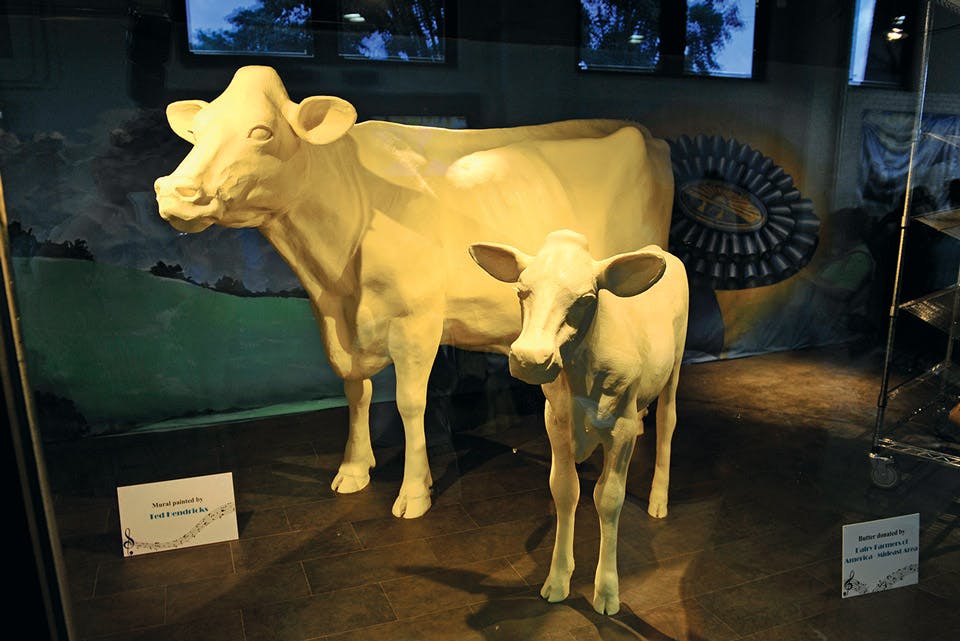 Ohio state fair butter cow