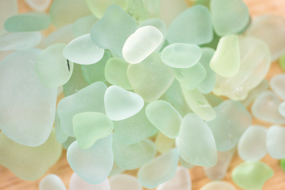 ae beach glass green glass