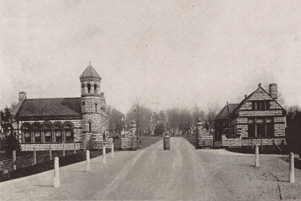 Woodland Cemetery_archive shot Woodland Cemetery_archive shot