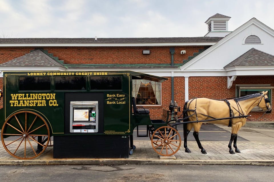 Horse and Buggy ATM in Wellington