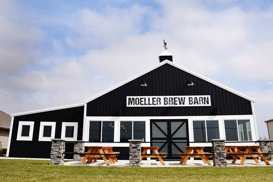 Moellers brew barn in Maria Stein