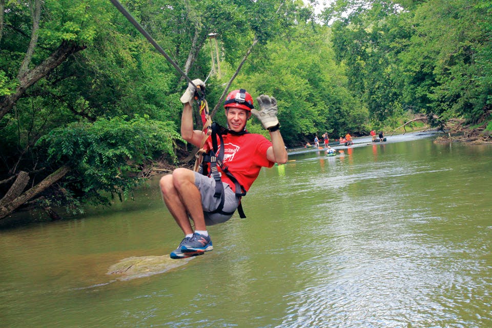 Hocking Hills_ziplining