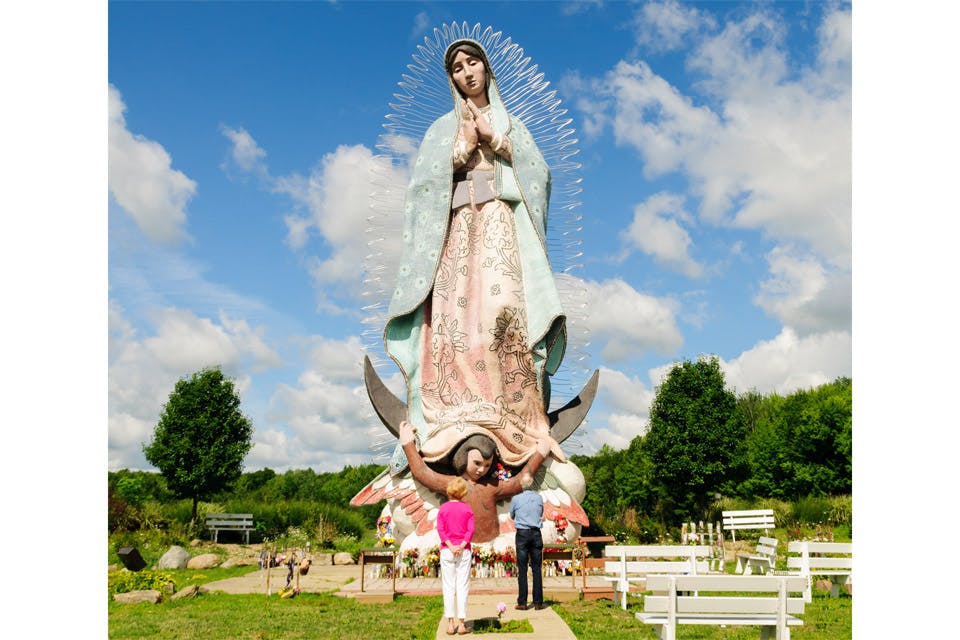 Our Lady of Guadalupe statue