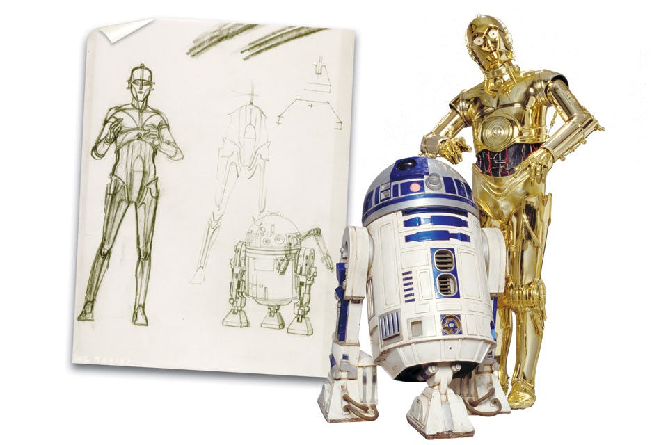 AE star wars R2D2 C3PO