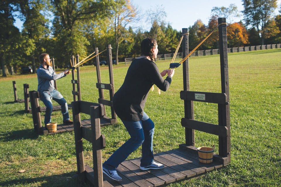 Pumpkin Catapult at Bonnybrook