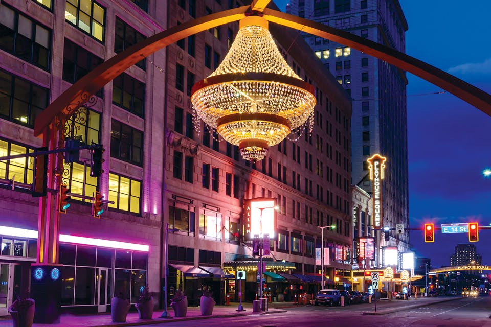 Cleveland Playhouse Square Chandelier