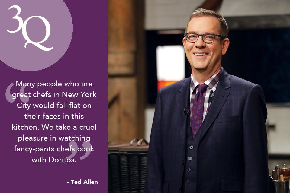 Three Questions with Ted Allen