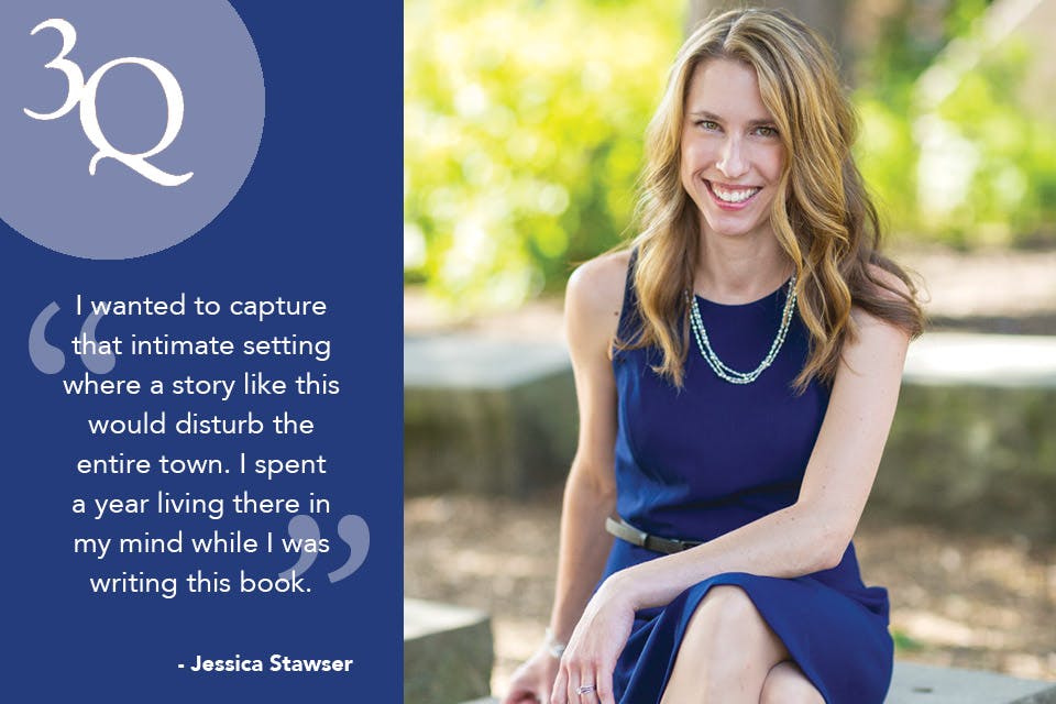 Three questions with Jessica Strawser