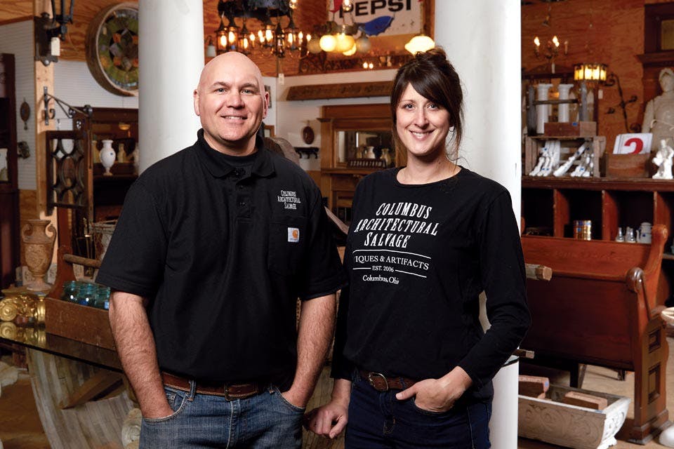 Architectural Salvage's Chris Sauer and Molly Patterson