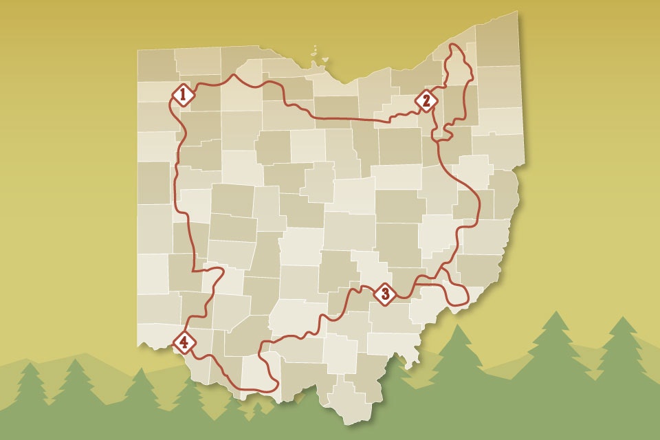 Towns Along Ohio's Buckeye Trail