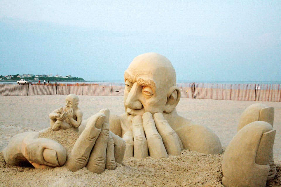 sand sculpture_man