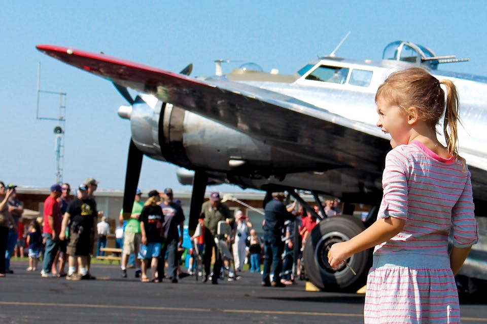 Wings n Wheels little girl