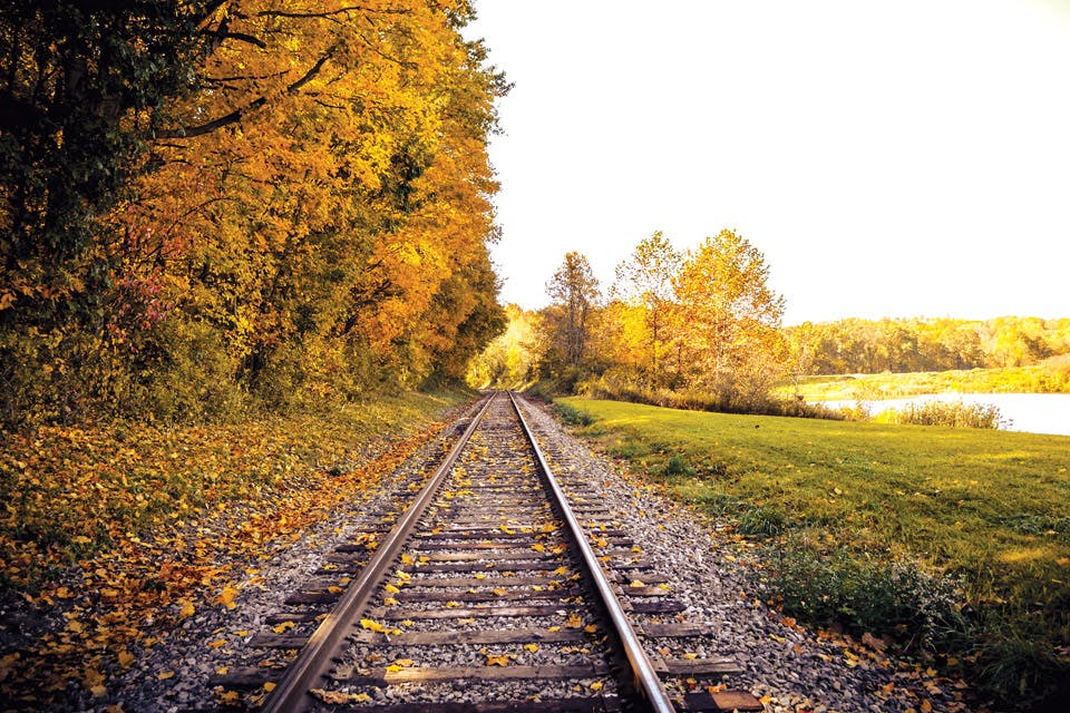 Cuyahoga Valley Scenic Railroad train tracks