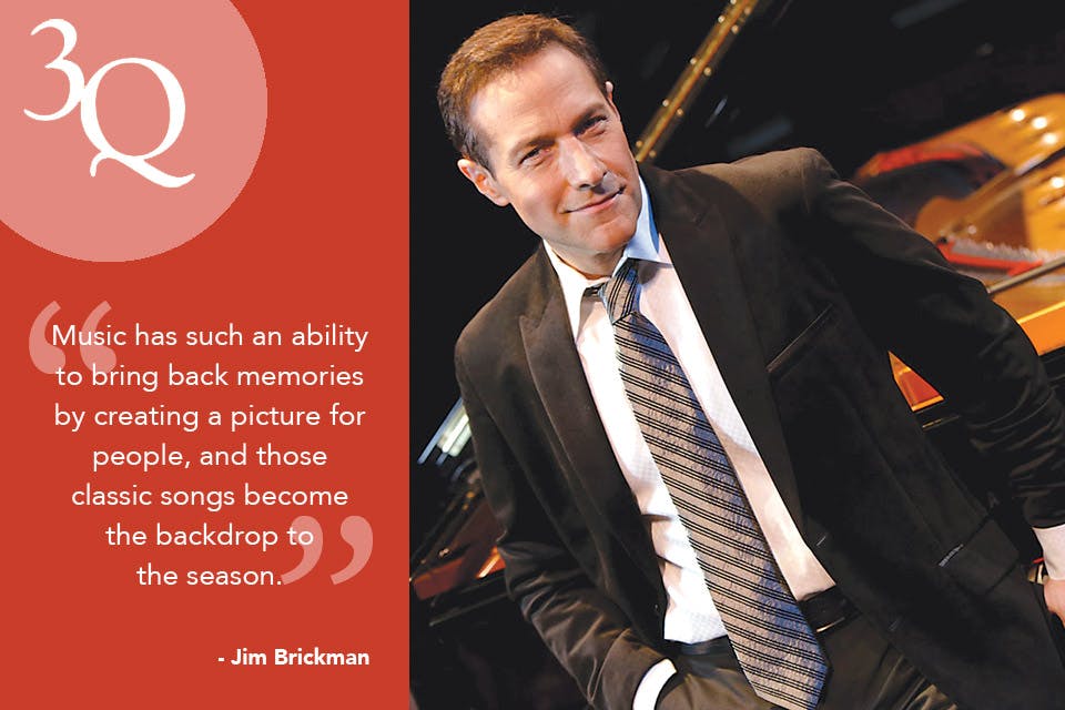 three questions with jim brickman