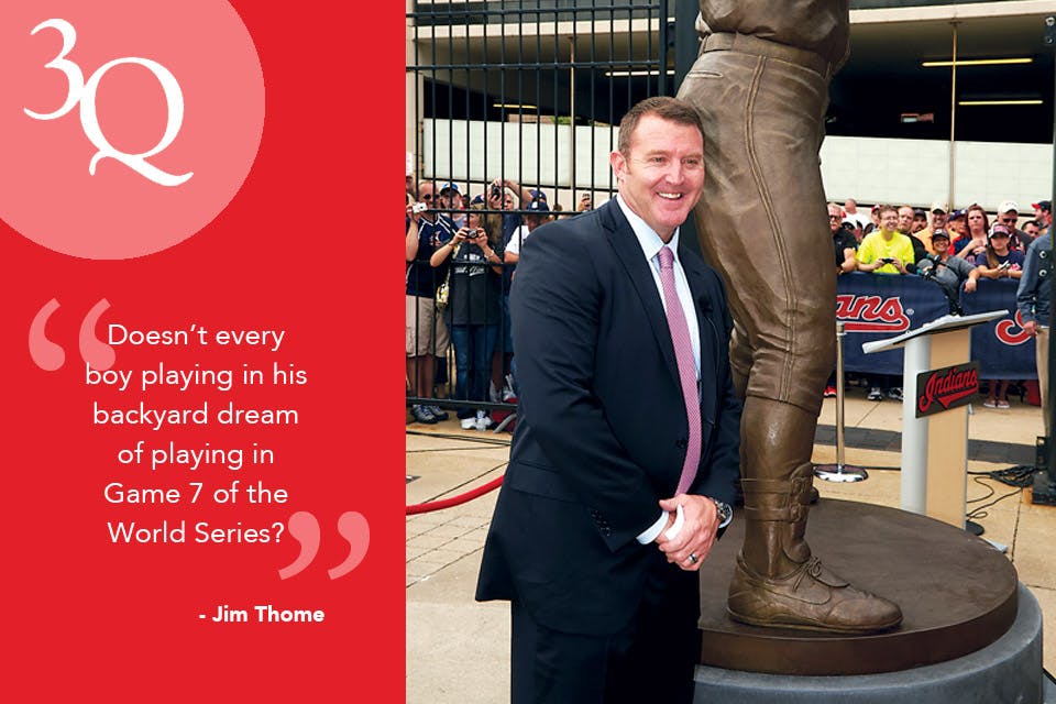 three questions with jim thome