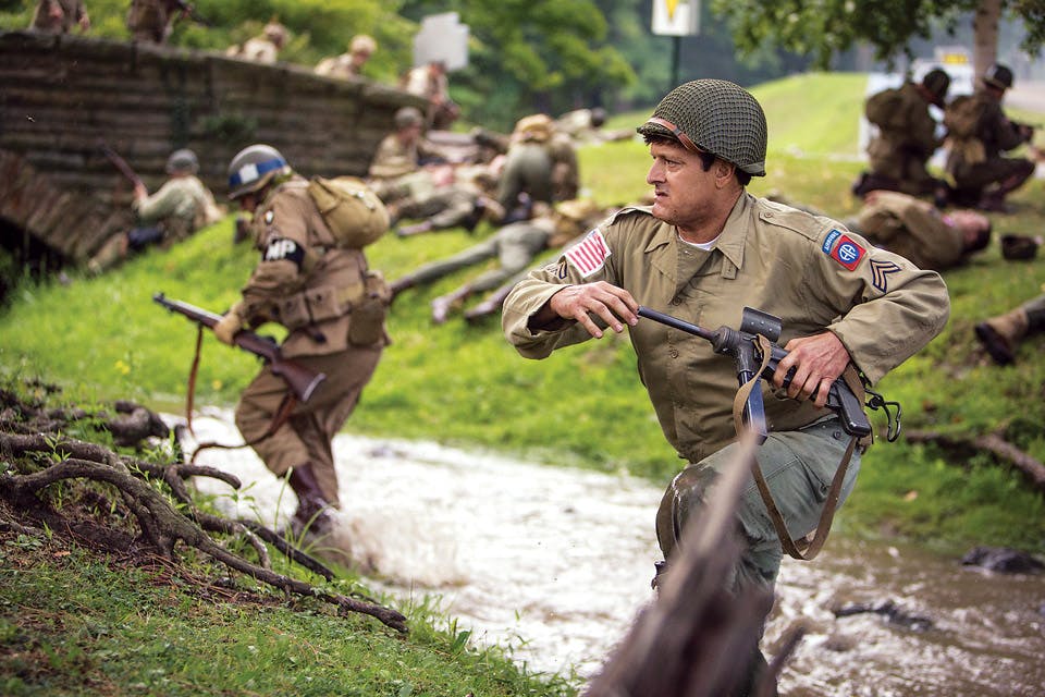 Reenactors at D Day Conneaut (photo by Patrick Hurst)