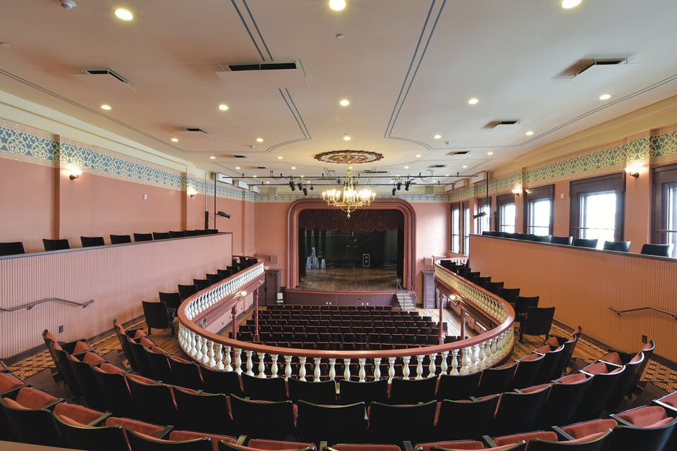 The Woodward Opera House in Mount Vernon