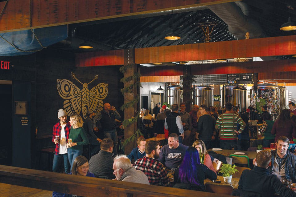 Nocterra Brewing Co.'s taproom Nocterra-Brewing_Tap-Room-1