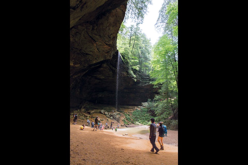 Ash Cave in the Hocking Hills