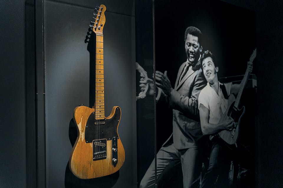 Bruce Springsteen's Composite Esquire/Telecaster guitar Bruce Springsteen's Composite Esquire/Telecaster guitar