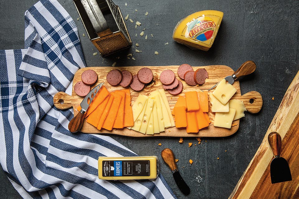 Amish cheese and meats (photo by Karin McKenna)