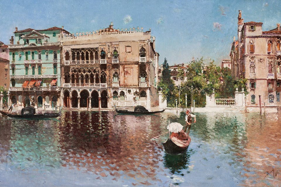 Robert Blum's "La Ca d'Oro, Venice"