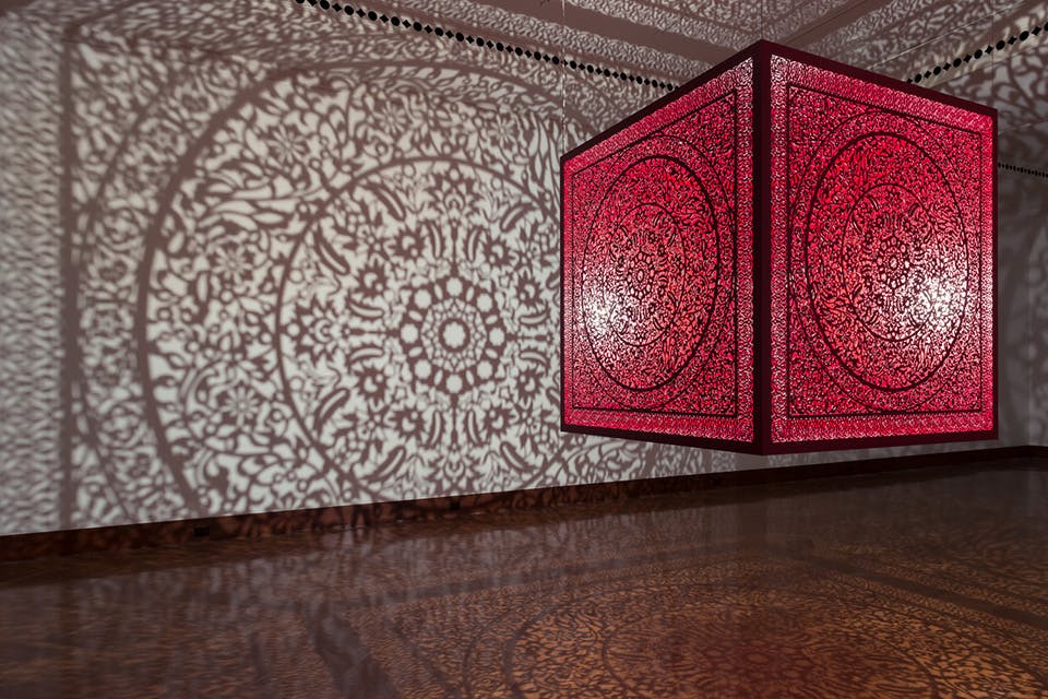 Anila Quayyam Agha's "All the Flowers Are For Me (Red)"
