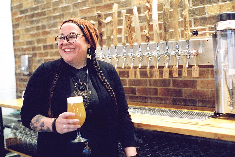 Meagan Belarde of Branch & Bone Artisan Ales Meagan Belarde of Branch & Bone Artisan Ales