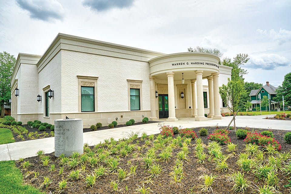 Harding Museum exterior
