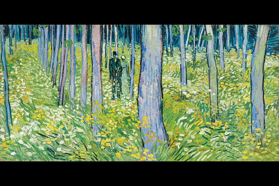 Vincent van Gogh's “Undergrowth with Two Figures” Vincent van Gogh's “Undergrowth with Two Figures”