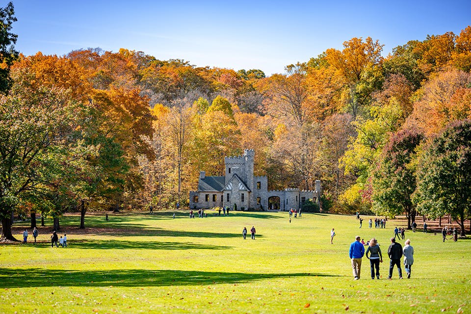 Squire's Castle in the fall (photo by Erik Drost)
