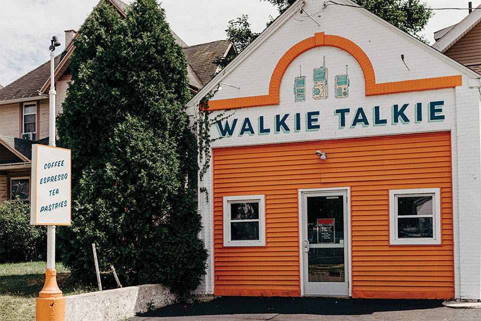 Walkie Talkie coffee shop exterior