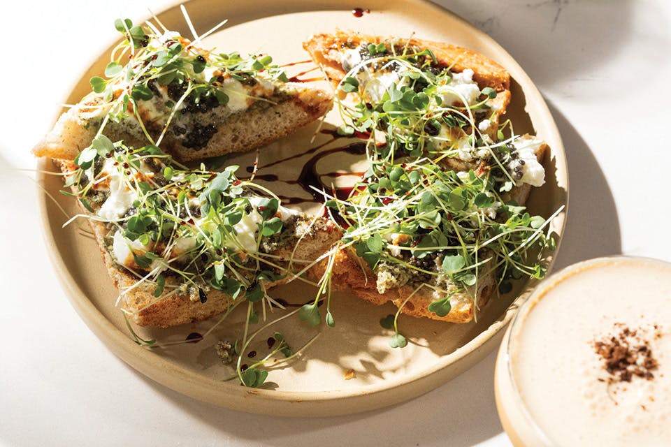 House foccacia at The Crest in Columbus (photo courtesy of The Crest) House foccacia at The Crest in Columbus (photo courtesy of The Crest)