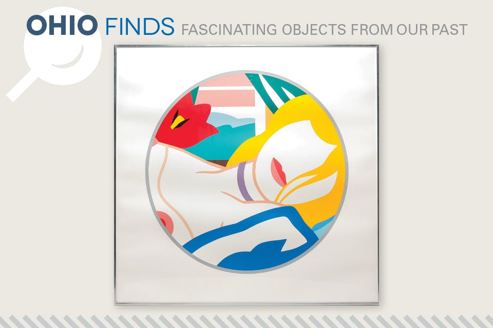 Tom Wesselmann "Blonde Vivienne" print (photo courtesy of Garth's Auctioneers & Appraisers) Tom Wesselmann "Blonde Vivienne" print (photo courtesy of Garth's Auctioneers & Appraisers)