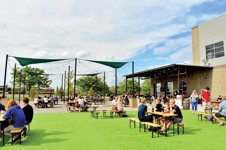 Sonder Brewing beer garden