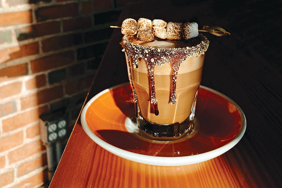 S'mortado from Roosevelt Coffeehouse in Columbus (photo by Madeleine Snare)