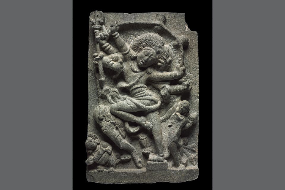 “Shiva as Slayer of the Elephant Demon” is part of “Beyond Bollywood: 2000 Years of Dance in Art”(photo courtesy of the Cincinnati Museum of Art)