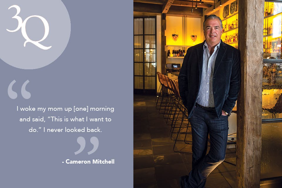 Restaurant owner Cameron Mitchell of Columbus (photo by Chris Casella)