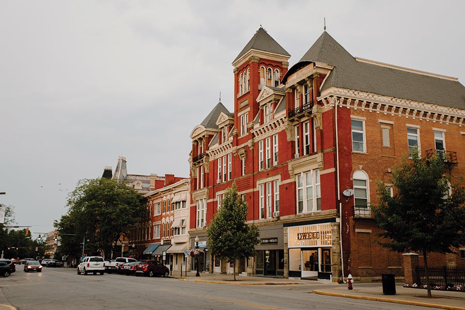Downtown Chillicothe buildings (photo by Megan Leigh Barnard)