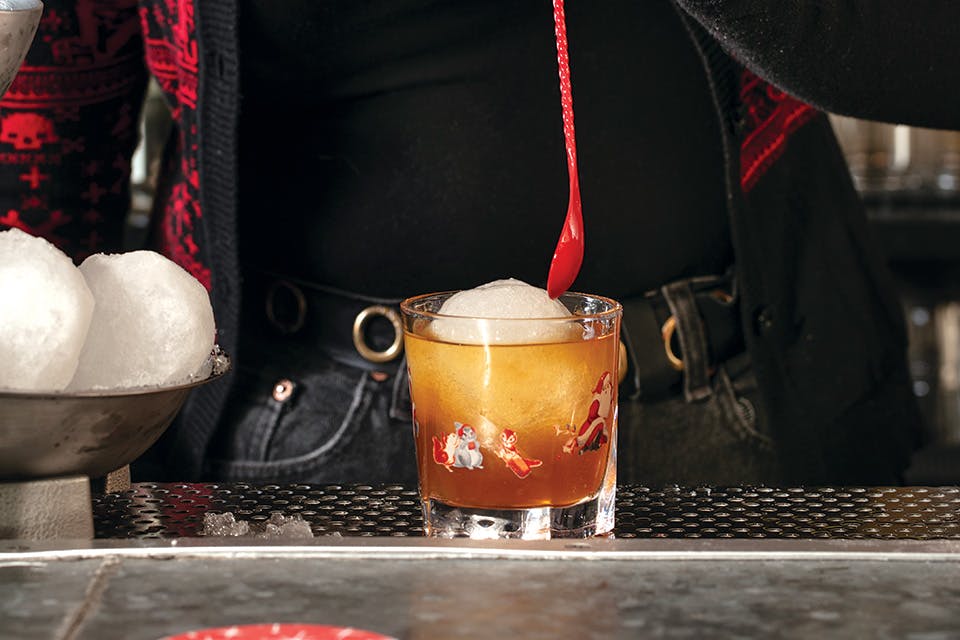 Miracle's Snowball Old Fashioned (photo by Melissa Hom)
