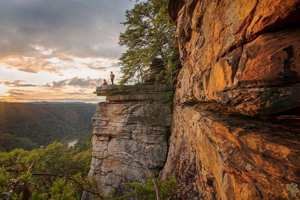 Endless Wall Trail at New River Gorge National Park & Preserve in West Virginia (photo courtesy of Visit Southern WV)