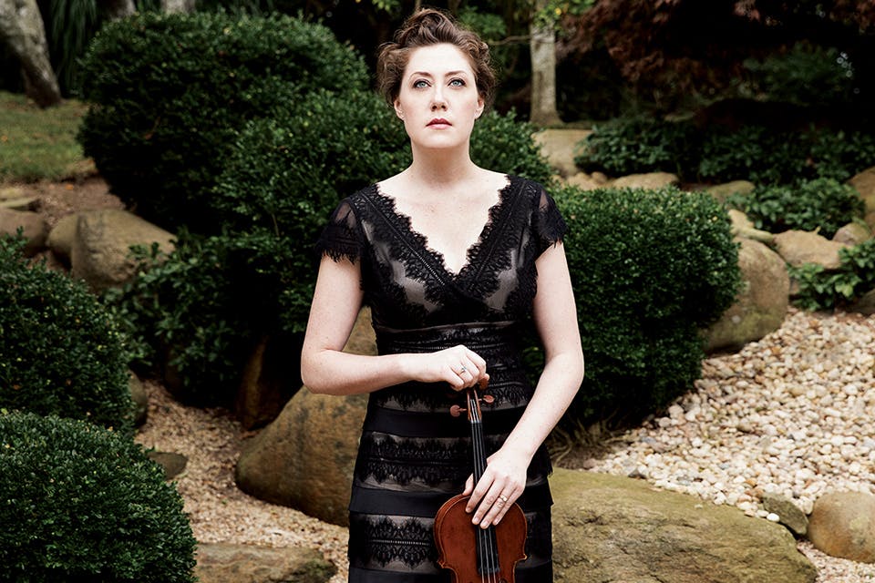 Concertmaster Joanna Frankel performs in the Columbus Symphony’s “Tchaikovsky & Prokofiev” at Ohio Theatre (photo courtesy of Columbus Symphony)