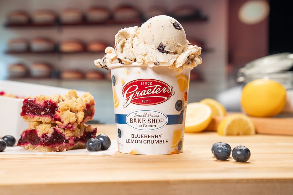 Blueberry Lemon Crumble Ice Cream (courtesy of RMD Advertising)