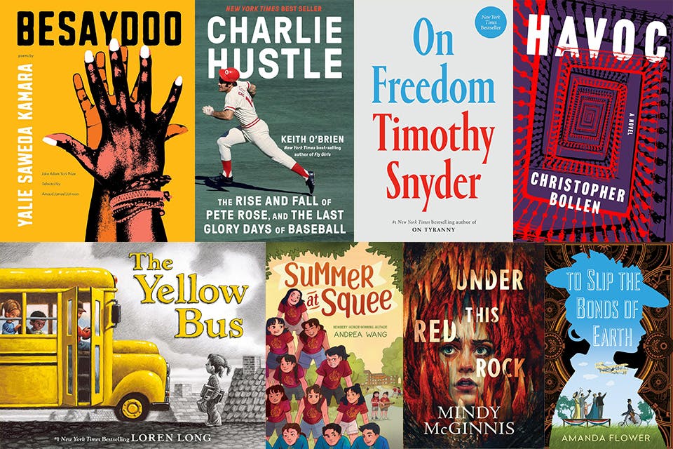 Winning Books for the Ohio Book Awards Presented by Ohioana Library (courtesy of Ohioana Library)