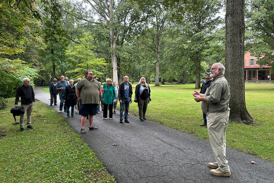 Tree Symposium at Spiegel Grove (courtesy of Rutherford B. Hayes Presidential Library & Museums)