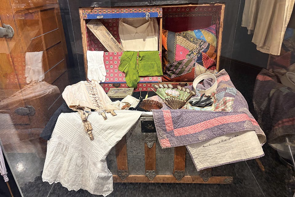 Items from the ‘Grandma & Grandpa’s Attic’ exhibit at McKinley Presidential Library & Museum (photo courtesy of McKinley Presidential Library & Museum)