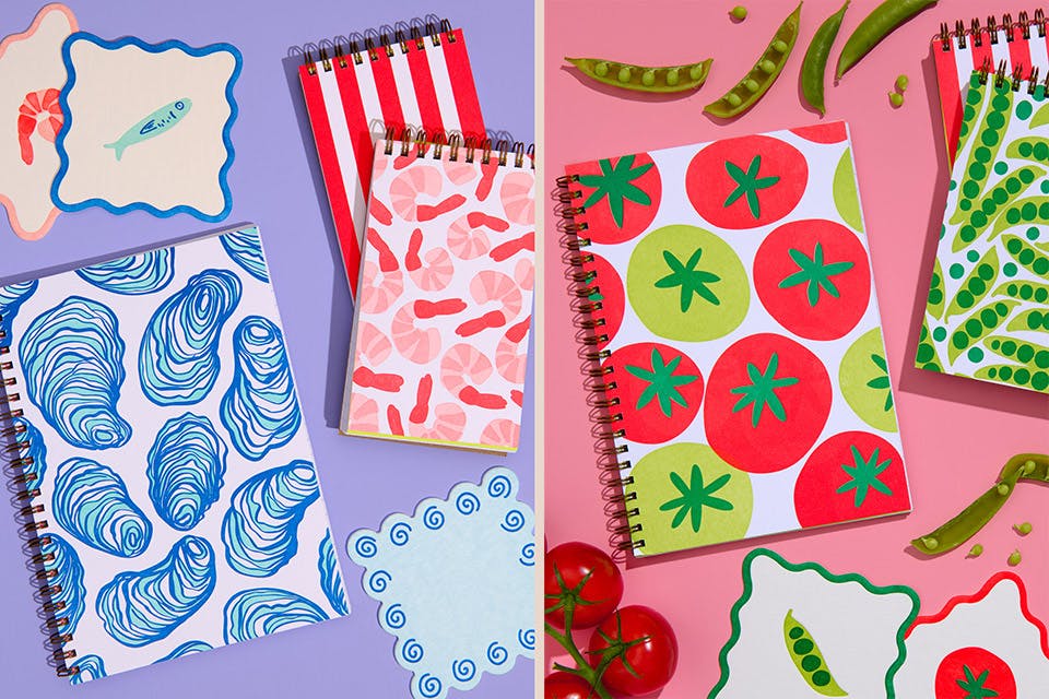 Notebooks and notepads from And Here We Are in Worthington (photos courtesy of And Here We Are) Notebooks and notepads from And Here We Are in Worthington (photos courtesy of And Here We Are)