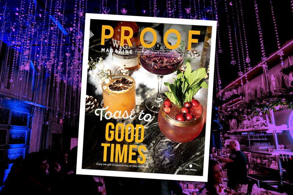 Proof Magazine Holiday 2025 cover (photo by Abbey Way)